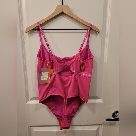 YITTY Pink Demi Cup Bodysuit - Picture 2 of 5